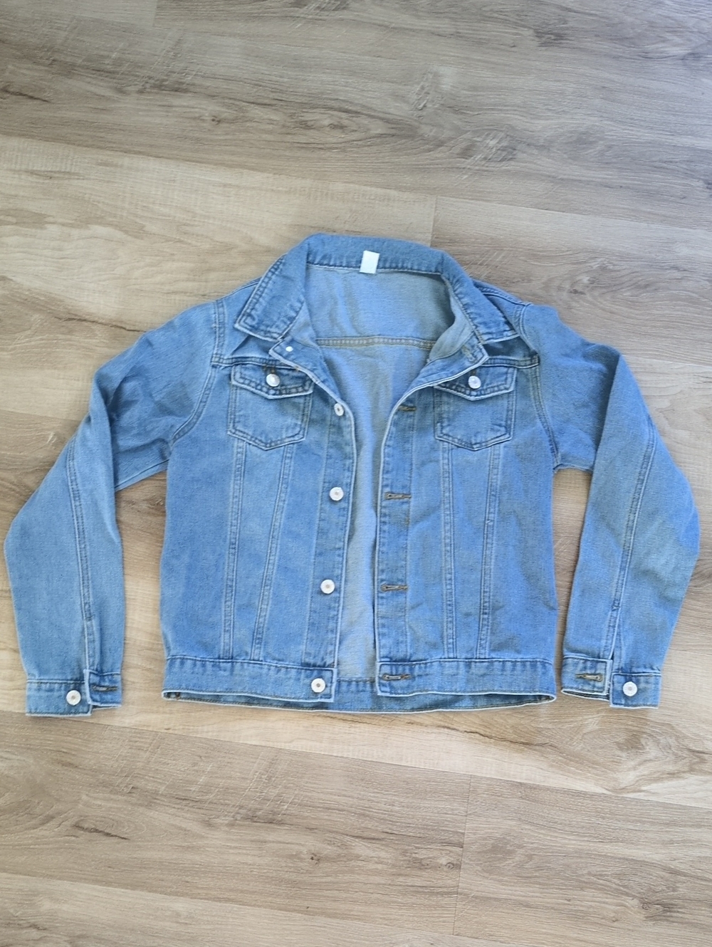 Light Wash Denim Jacket - Women's Jean Jacket
